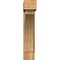 Ekena Millwork Thorton Block Rough Sawn Bracket w/ Offset Brace, Western Red Cedar, 8"W x 28"D x 40"H BKT0806X28X40THR05RWR - alternate 2